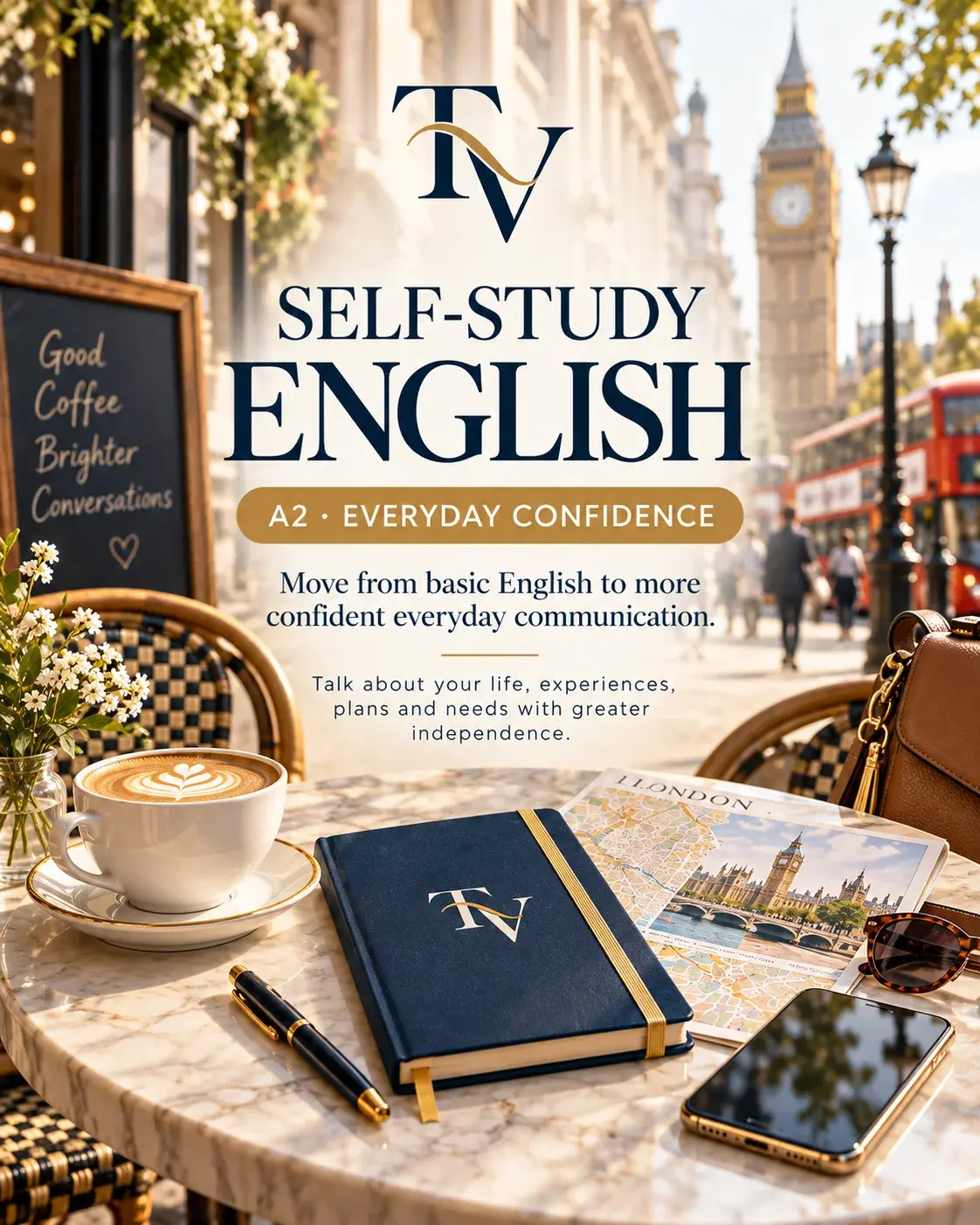 Capa do Self Study A2 · Everyday Confidence