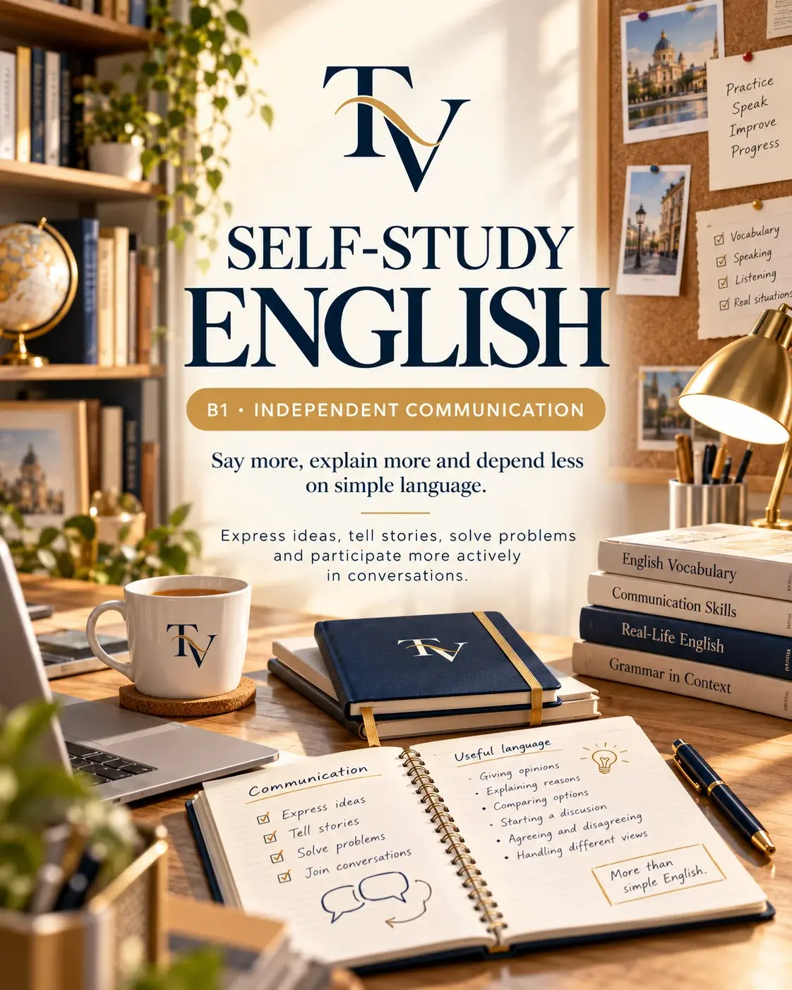 Capa do Self Study B1 · Independent Communication
