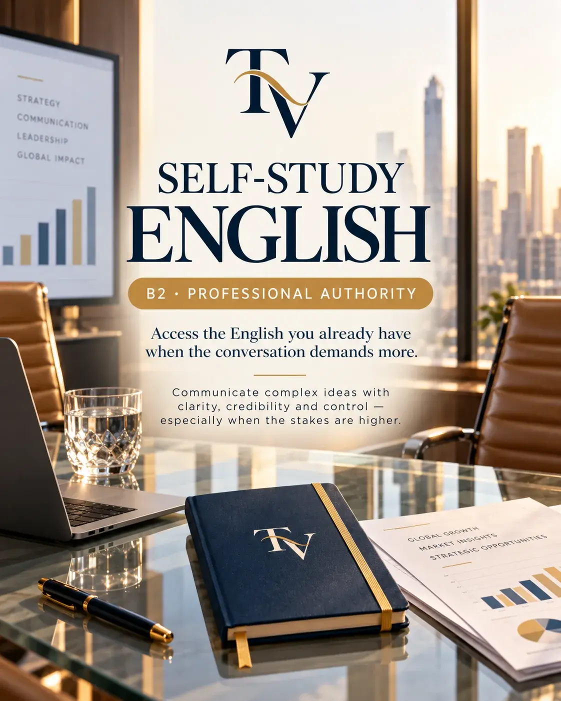 Capa do Self Study B2 · Professional Authority